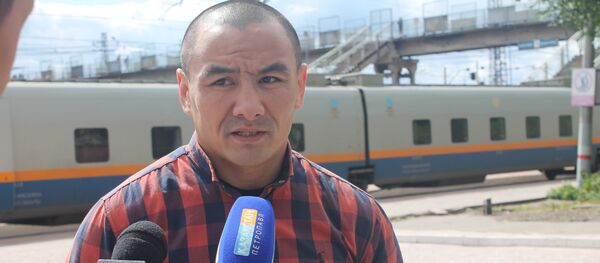 Боксер Жанат Жакиянов Боксер Жанат Жакиянов - Sputnik Казахстан