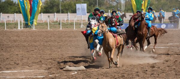 Первый чемпионат мира по кокпару в Астане Первый чемпионат мира по кокпару в Астане - Sputnik Казахстан