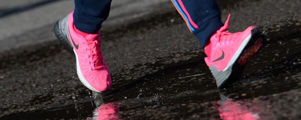 Участники на дистанции марафона, архивное фото - Sputnik Казахстан