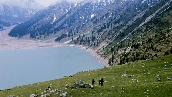 Кольсайские озера в горах Заилийского Алатау - Sputnik Казахстан
