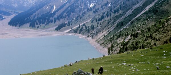 Кольсайские озера в горах Заилийского Алатау - Sputnik Казахстан