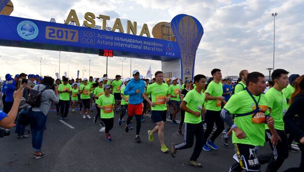 Международный марафон в Астане, архивное фото - Sputnik Казахстан