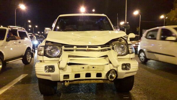 Mitsubishi Pajero сбил двух женщин на проспекте Аль-Фараби в Алматы - Sputnik Казахстан