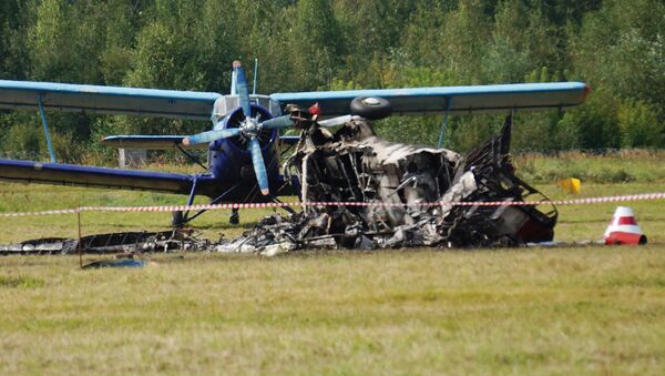 В Балашихе на авиашоу разбился самолет - Sputnik Казахстан