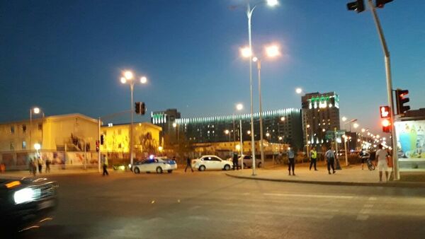 Перекресток улиц Алматы и Туркестан перекрыт в Астане - Sputnik Казахстан