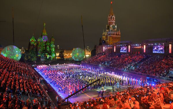 Церемония закрытия фестиваля Спасская башня - Sputnik Казахстан