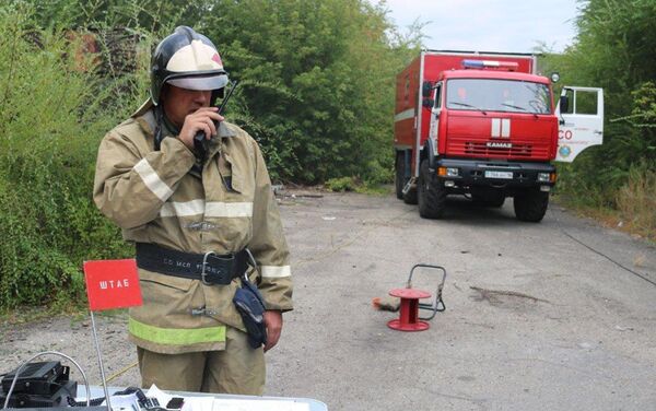 Пожар на маслозаводе в Усть-Каменогорске - Sputnik Казахстан