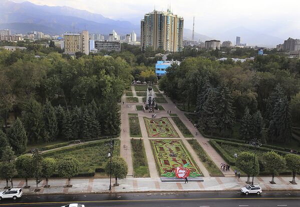 Площадь Астана в Алматы после реконструкции - Sputnik Казахстан