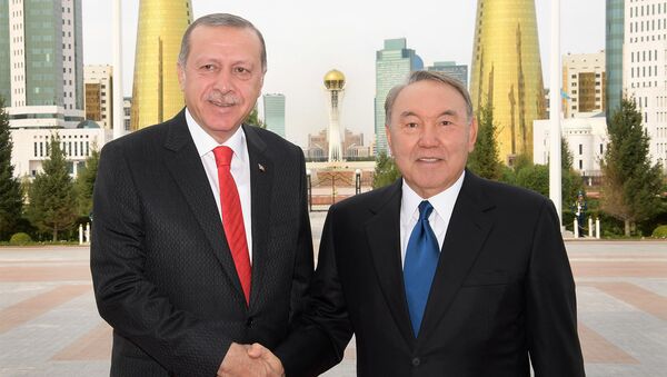 Встреча с Президентом Турецкой Республики Реджепом Тайипом Эрдоганом - Sputnik Казахстан