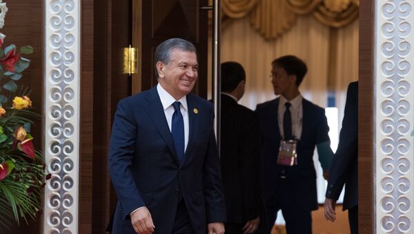 Президент Узбекистана Шавкат Мирзиеев на саммите ОИС в Астане - Sputnik Казахстан