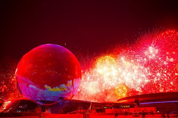 Грандиозный салют на закрытии ЭКСПО-2017 - Sputnik Казахстан