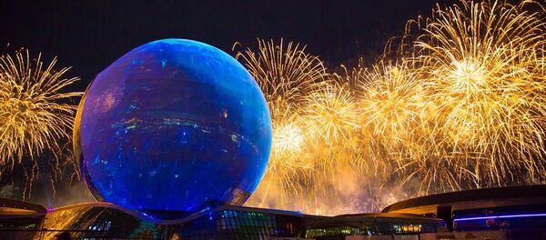 ЭКСПО-2017 көрмесінің жабылу салтанатындағы отшашу - Sputnik Қазақстан