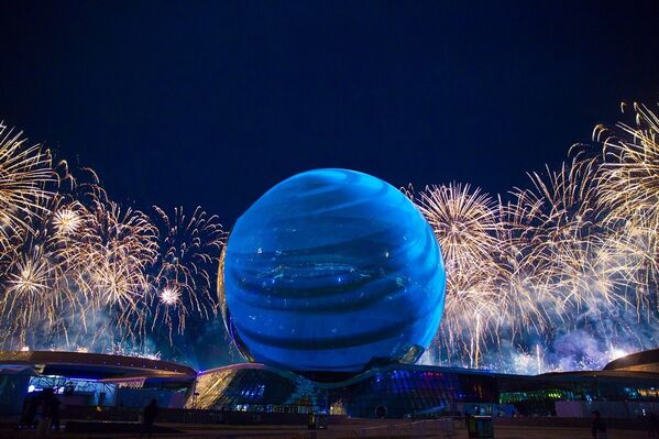 Грандиозный салют на закрытии ЭКСПО-2017 - Sputnik Казахстан