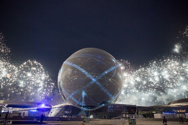 Грандиозный салют на закрытии ЭКСПО-2017 - Sputnik Казахстан