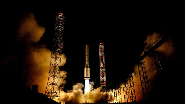 Пуск ракеты с космодрома Байконур, архивное фото - Sputnik Казахстан