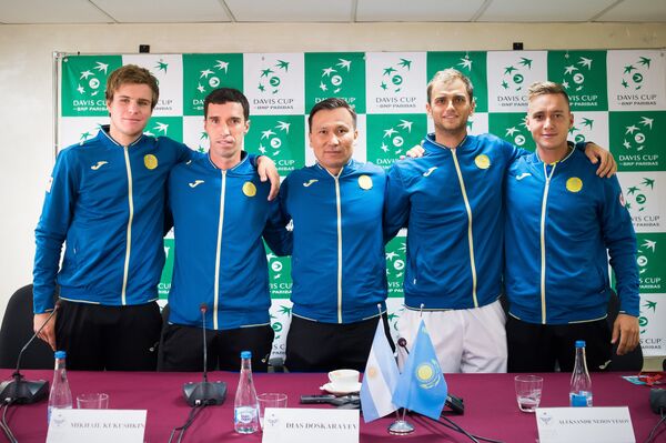 Теннисисты из Казахстана Теннисисты из Казахстана - Sputnik Казахстан