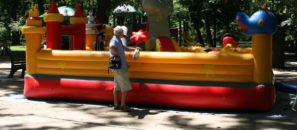 Батут - Sputnik Қазақстан