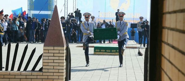 Церемония захоронения останков Кейки батыра - Sputnik Казахстан