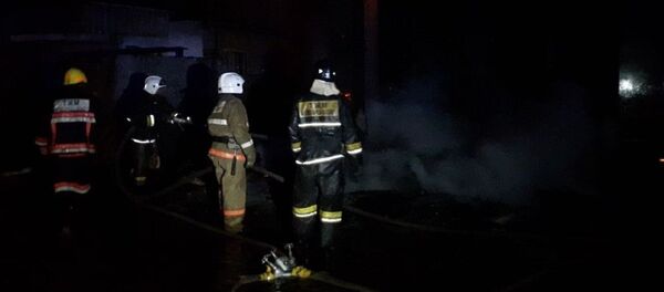 Пожар в кафе Чинар - Sputnik Казахстан