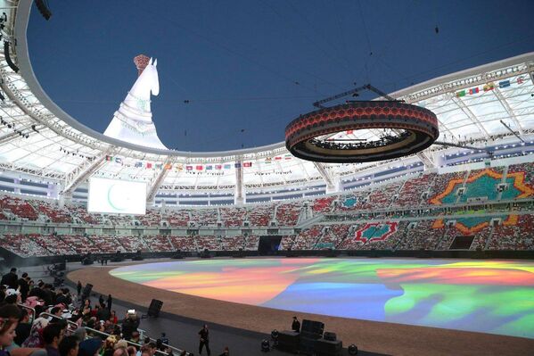 Церемония открытия V Азиатских Игр в закрытых помещениях и по боевым искусствам - Sputnik Казахстан