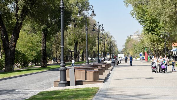 Улица Панфилова в Алматы - Sputnik Казахстан