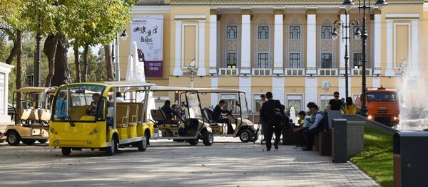 Улица Панфилова в Алматы Улица Панфилова в Алматы - Sputnik Казахстан