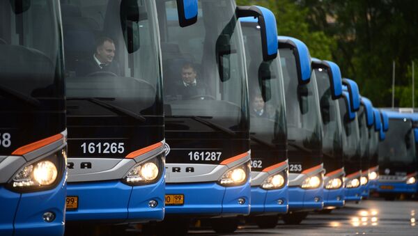 Автобусы, архивное фото - Sputnik Казахстан