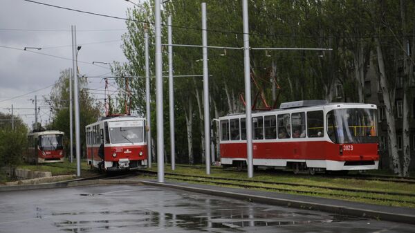 Трамвай, архивное фото - Sputnik Казахстан