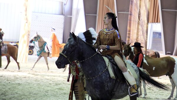 II Международная конная шоу-выставка KazEqui-2017 - Sputnik Казахстан