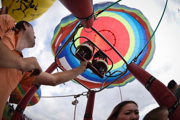 Международный фестиваль воздушных шаров - Sputnik Казахстан