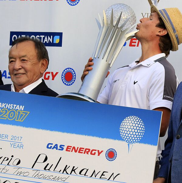 Международный гольф-турнир - Sputnik Казахстан