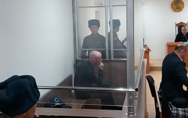 Вынесение приговора по убийству Николая Кулаковского. На скамье подсудимых - Александр Безруков - Sputnik Казахстан