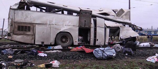 Владимир облысында автобус бен пойыз соқтығысты - Sputnik Қазақстан