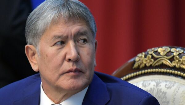 Қырғызстан Президенті Алмазбек Атамбаев - Sputnik Қазақстан