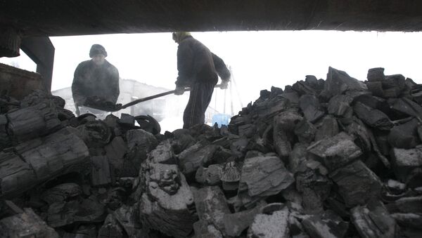 Производство древесного угля - Sputnik Казахстан