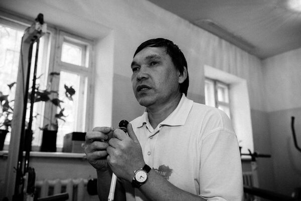 Незрячий массажист Ринат Низаметдинов - Sputnik Казахстан