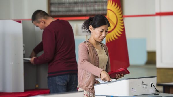 Выборы в Кыргызстане - Sputnik Казахстан