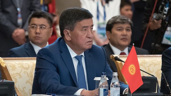 Қырғызстан президенті Сооронбай Жээнбеков - Sputnik Қазақстан