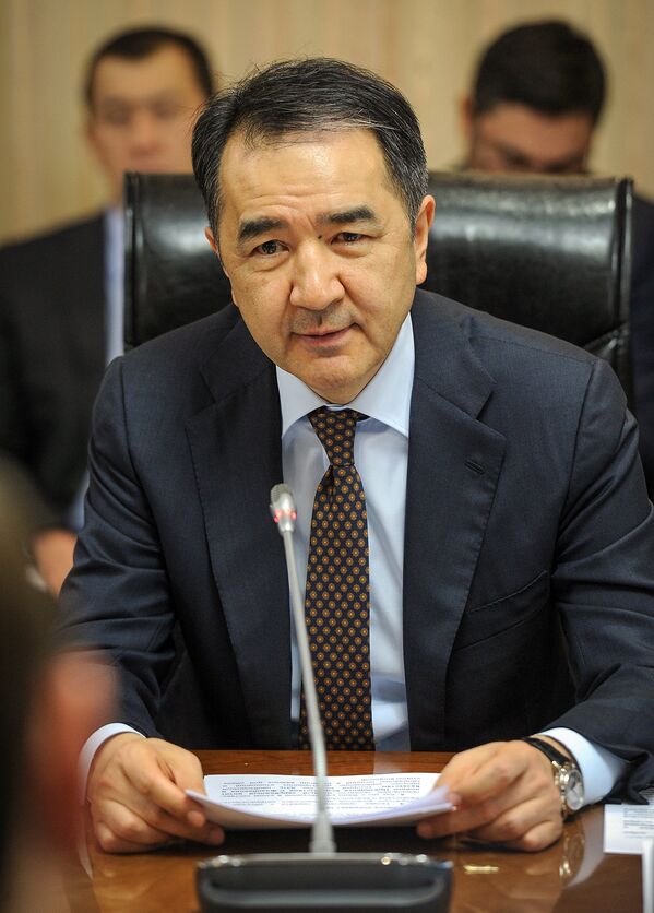 Премьер-министр РК Бакытжан Сагинтаев - Sputnik Казахстан