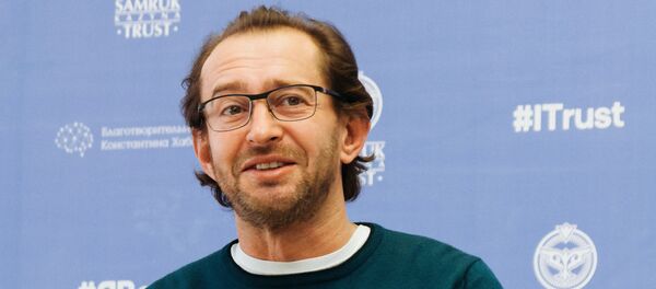 Константин Хабенский в Астане Константин Хабенский в Астане - Sputnik Казахстан