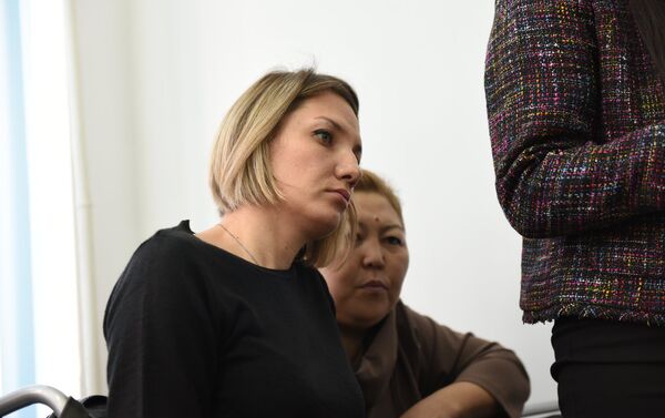 Лишившаяся ног после ДТП Екатерина Парафиева в зале судебных заседаний - Sputnik Казахстан