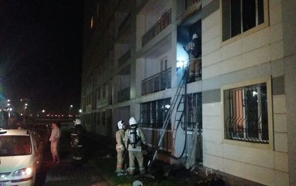 Квартира выгорела в Алматы - Sputnik Казахстан