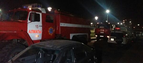 Квартира выгорела в Алматы - Sputnik Казахстан