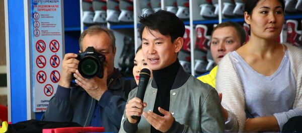 Денис Тен провел мастер-класс - Sputnik Казахстан