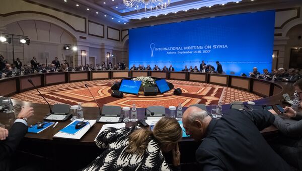 Шестой раунд переговоров по Сирии в Астане - Sputnik Казахстан