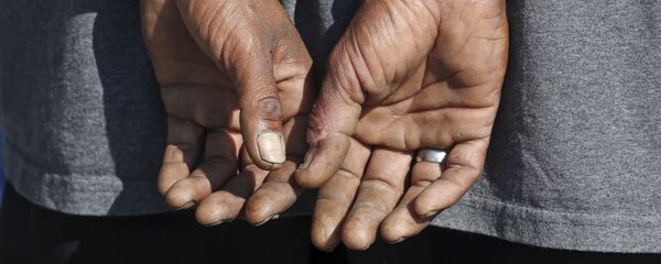 Мужчина в наручниках, архивное фото - Sputnik Казахстан