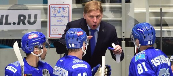 Главный тренер ХК Барыс Евгений Корешков - Sputnik Казахстан