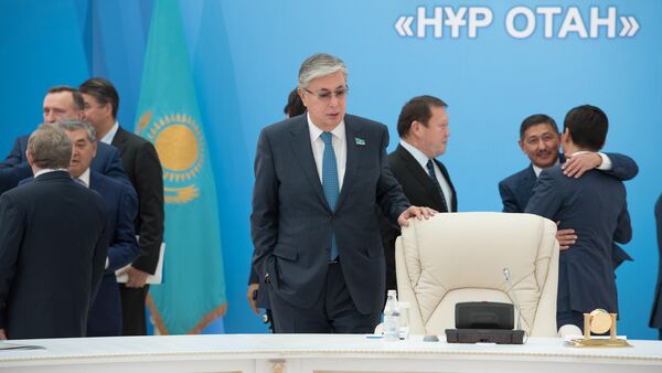 Расширенное заседание политсовета партии Нур Отан - Sputnik Казахстан