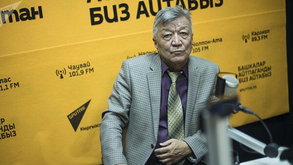 Директор Института сейсмологии Национальной академии наук КР Канатбек Абдрахматов - Sputnik Казахстан