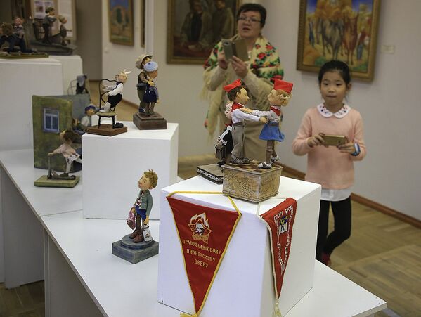 Выставка авторской интерьерной куклы - Sputnik Казахстан